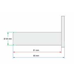 3008000LG Svornjak 36x90 mm MBB Palfinger